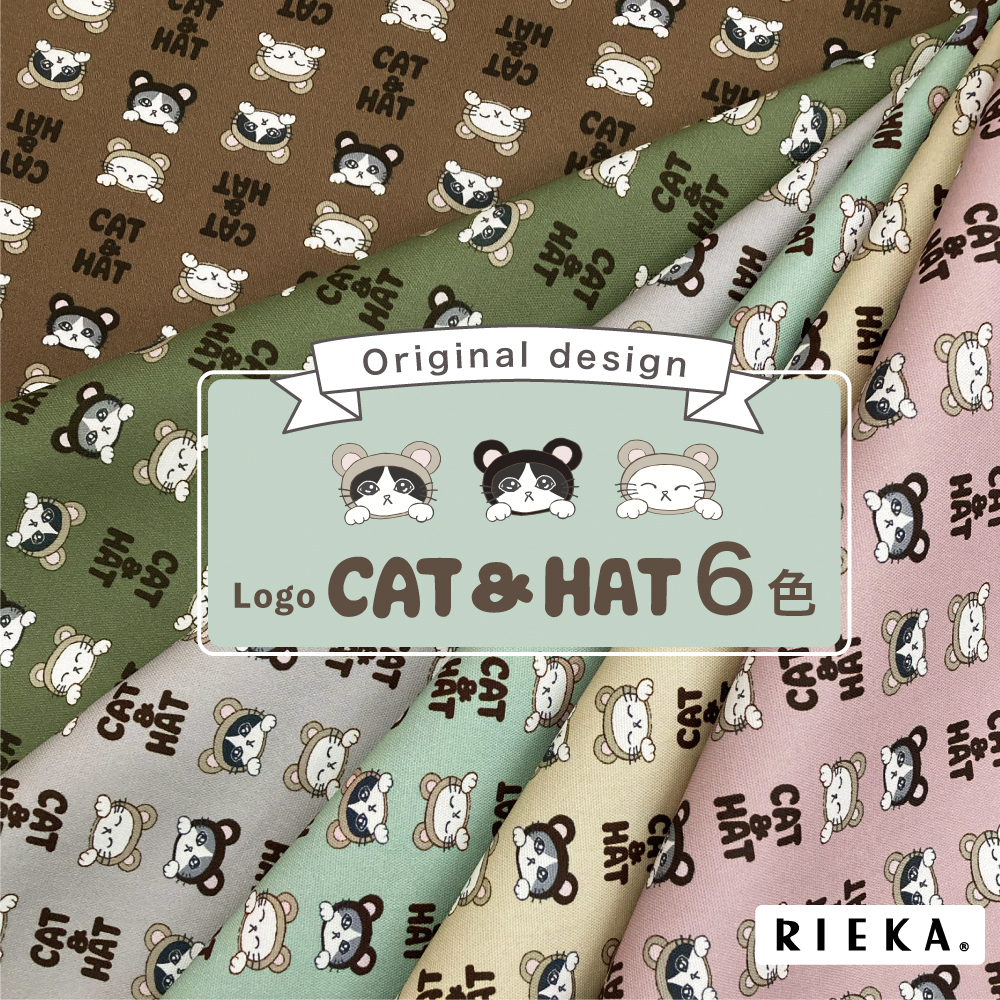 LogoCAT&HAT 6色